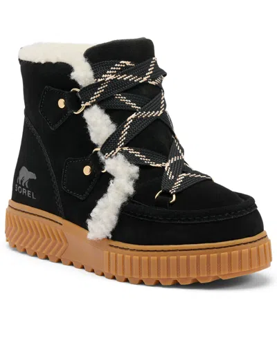 Sorel Women's Ona Ave Alpine Plus Waterproof Boots In Yellow