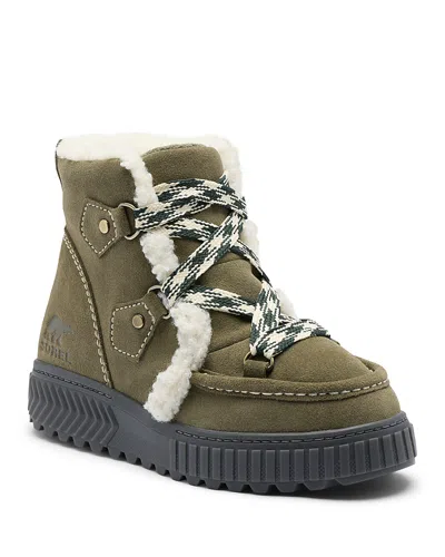 Sorel Women's Ona Ave Alpine Plus Waterproof Boots In Gray