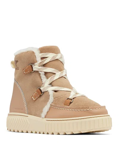 Sorel Ona Ave Alpine Boots Women In Light Brown