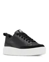 Sorel Ona Ave Waterproof Low Top Sneaker In Black/sea