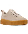 Sorel Ona Ave Waterproof Low Top Sneaker In Crushed Clay,gum