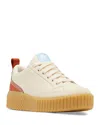 Sorel Ona Ave Waterproof Low Top Sneaker In Honey White