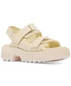 Sorel Ona Ave Multistrap Mid Sandal In Chalk,chalk