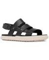 Sorel Ona Ave Slingback Sandal In Black,gum