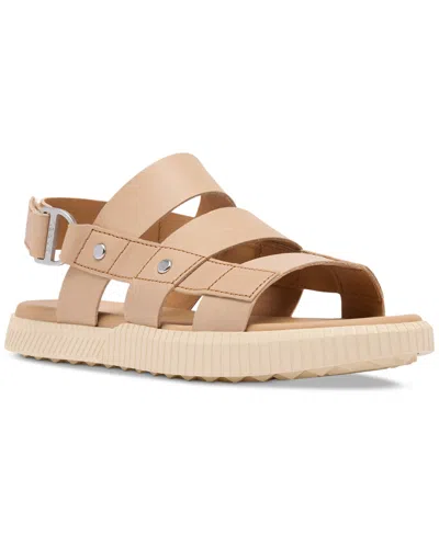Sorel Ona Ave Slingback Sandal In Honest Beige,bleached Ceramic
