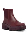 Sorel Ona Ave Waterproof Chelsea Boot In Epic Plum/black