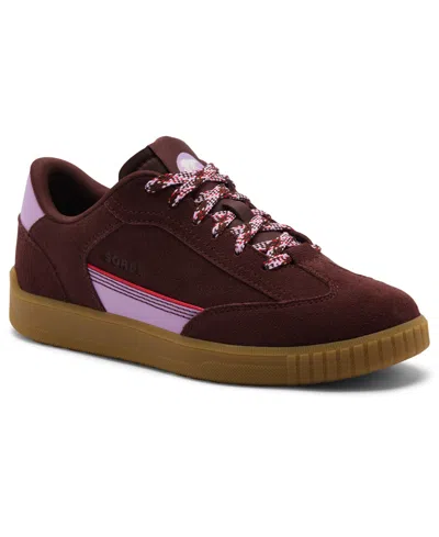 Sorel Women's Ona Drift Lace-up Sneakers In Red Lodge,hydrangea