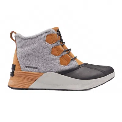 Sorel Women's Out 'n About Iii Classic Waterproof Ankle Boot In Camel Brown /black In Multi