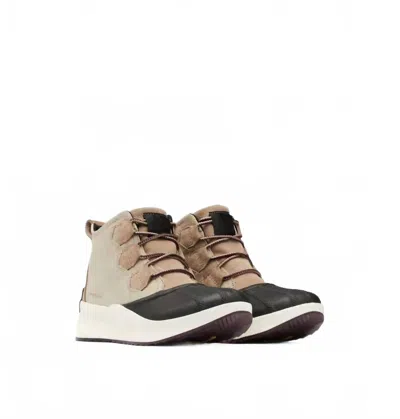 Sorel Women's Out N About Iii Classic Waterproof Omega In Taupe Black In Brown