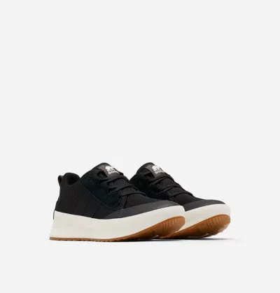 Sorel Women's Out N About Iii Low Sneakers In Black / Sea Salt