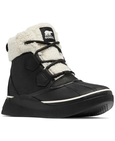 Sorel Out N About Iv Chillz Waterproof Duck Boot In Black