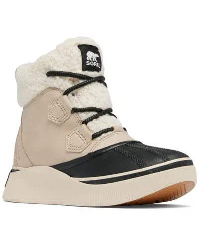 Sorel Out N About Iv Chillz Waterproof Duck Boot In Omega Taupe
