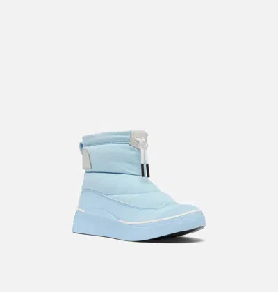 Sorel Women's Out N About Iv Puffy Boots In Arctic Sea / Chalk