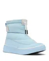Sorel Out N About Iv Puffy Lace-up Waterproof Boot In Arctic Sea/chalk