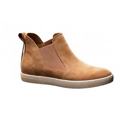 Sorel Women's Out N About Slip On Wedge Boot In Tawny Buff, Chalk In Multi