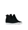 Sorel Women's Out N About Slip-on Wedge Fashion Boots In Black/white In Black