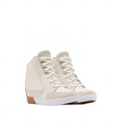 Sorel Women's Out N About Wedge Bootie In Sea Salt Gum 2 In Neutral