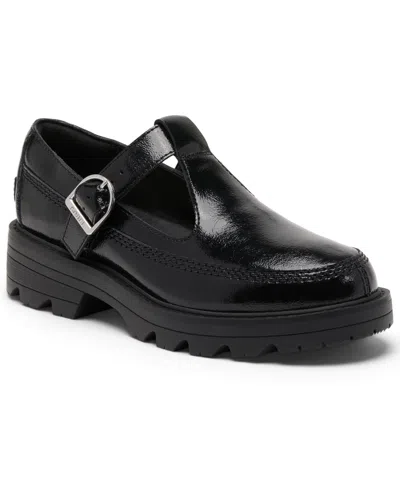 Sorel Women's Revel Ave Mary Jane Flats In Black,black