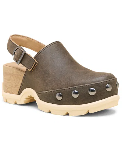 SOREL WOMEN'S ROAMN STUDDED SLIP ON CLOGS