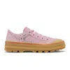 Sorel Women's Scout N About Low Sneaker In Aura/gum In Pink