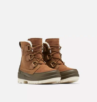 SOREL WOMEN'S TIVOLI IV WATERPROOF IN VELVET TAN OLIVE GREEN