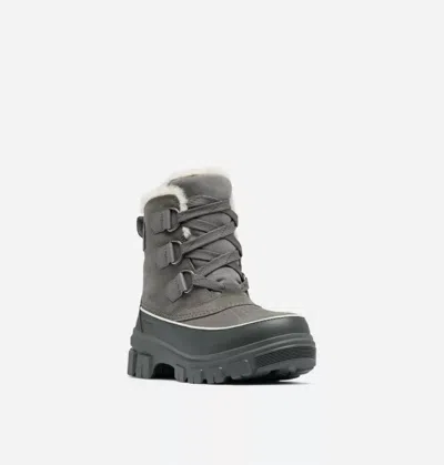 Sorel Women's Tivoli V Boots In Quarry / Grill