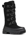 Sorel Tivoli Iii Womens Leather Cold Weather Snow Boots In Black,natural