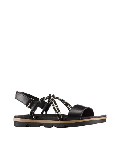 Sorel Women's Torpeda Ii Sandal In Black. Sahara In Multi