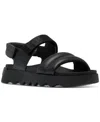 Sorel Viibe Slingback Sandal In Black,black