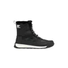 Sorel Whitney Ii Short Lace Wp Woman Ankle Boots Black Size 10 Textile Fibers In Black