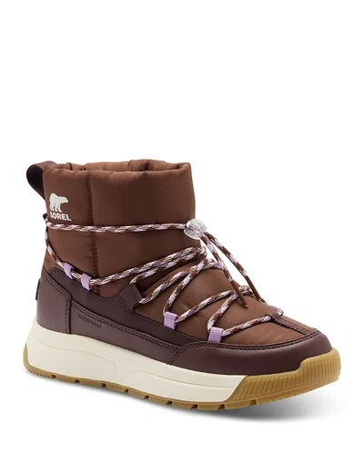 Sorel Women's Whitney Iii Winter Ankle Boots In Brown