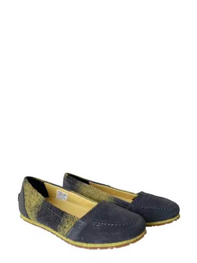 Sorel Women's Yaquina Moc Loafer In Yellow Curry In Grey
