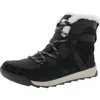 Sorel Womens Faux Fur Lined Suede Winter & Snow Boots In Black