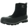 Sorel Womens Fleece Lined Winter & Snow Boots In Black
