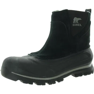 Sorel Womens Fleece Lined Winter & Snow Boots In Black