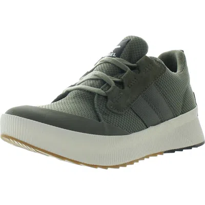 Sorel Womens Lace-up Casual And Fashion Sneakers In Green