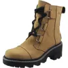 Sorel Womens Lace-up Faux Leather Combat & Lace-up Boots
