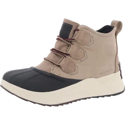 Sorel Womens Lace-up Man Made Winter & Snow Boots