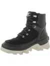 SOREL WOMENS LEATHER ALL WEATHER SHEARLING BOOTS