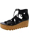 Sorel Cameron Platform Gladiator Sandal In Black