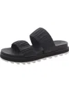 Sorel Roaming Two Strap Sandal In Black, Chalk In Black