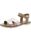 Sorel Ella Iii Ankle Strap Sandal In White