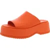 Sorel Womens Solid Manmade Pool Slides In Multi