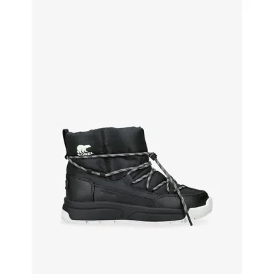 Sorel Womens Whitney Iii Waterproof Shell Boots Black Eur 39 / 6 Uk
