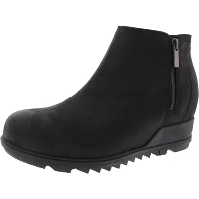 Sorel Womens Zipper Ankle Boots In Multi