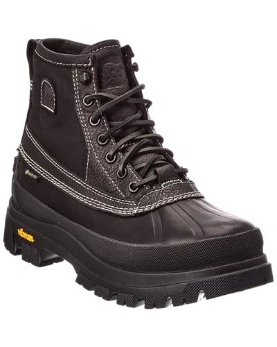 Sorel X Nh Daystorm Gtx Wp Leather Boot In Black