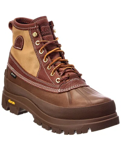 Sorel X Nh Daystorm Gtx Wp Leather Boot In Brown
