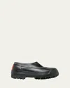 Sorel X Proenza Schouler X Proenza Schouler Leather Rubber Mules In Black