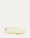 Sorel X Proenza Schouler X Proenza Schouler Leather Rubber Mules In Chalk