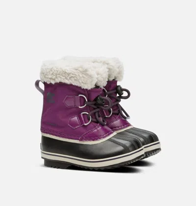 Sorel Kids' Yoot Pac 1855212-594 Boots Wild Iris Waterproof Snow Boots Rhs8105 In Multi
